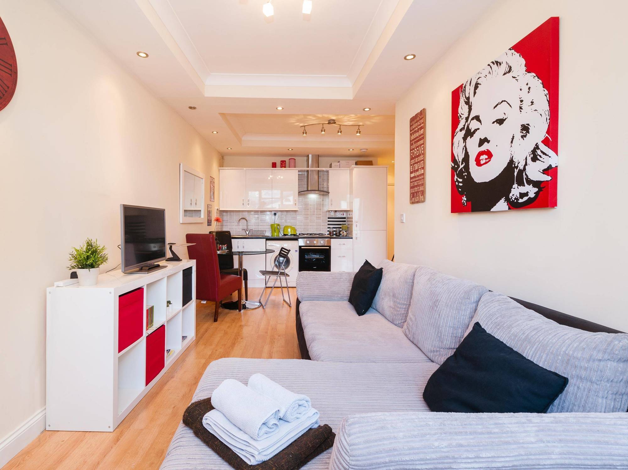 Kings Cross Apartment Londra Dış mekan fotoğraf
