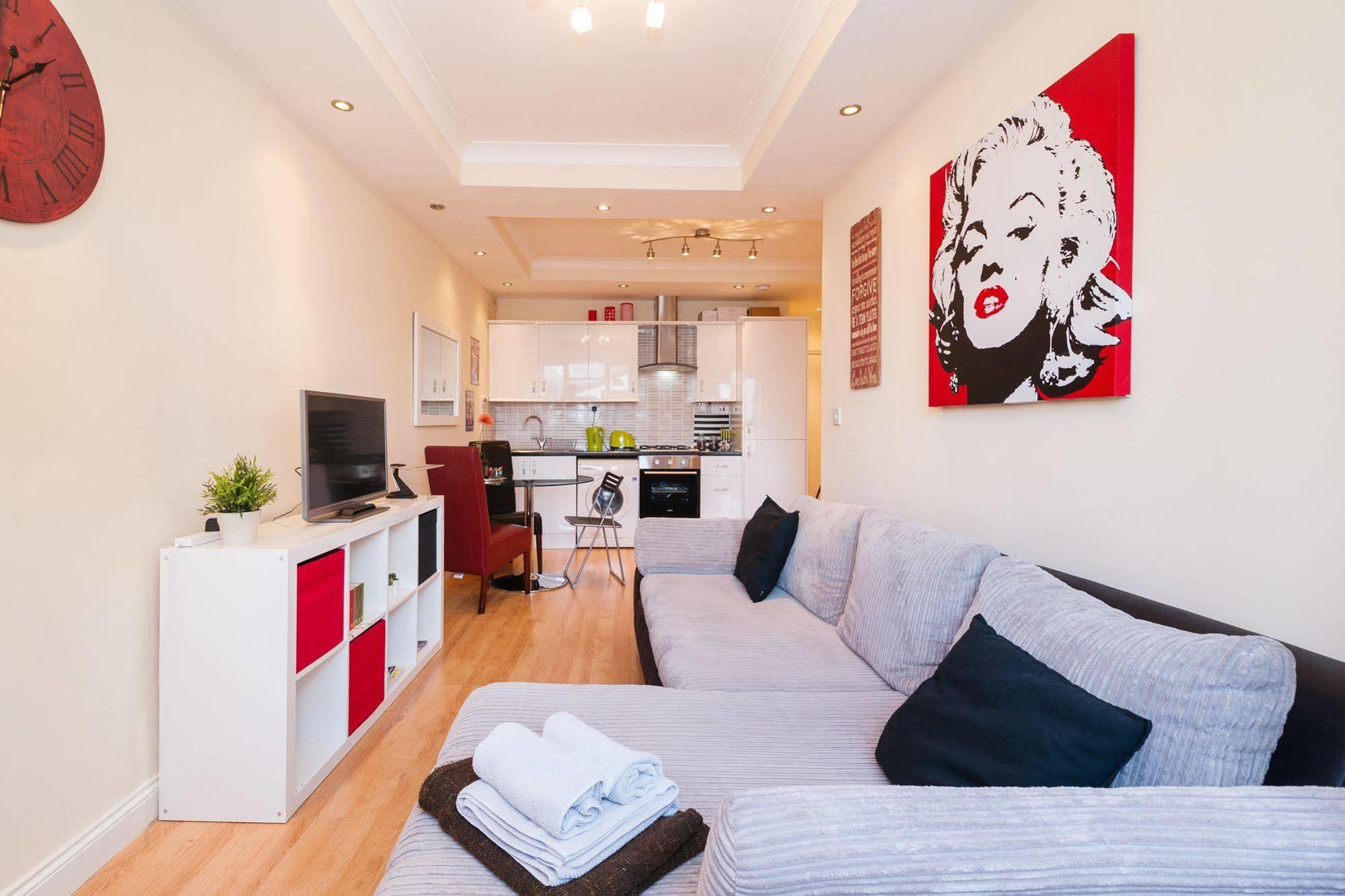Kings Cross Apartment Londra Dış mekan fotoğraf